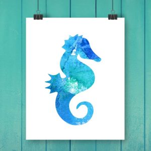 http://www.happygoluckyblog.com/wp-content/uploads/2017/08/Seahorse-Watercolor-Printable-300x300.jpg