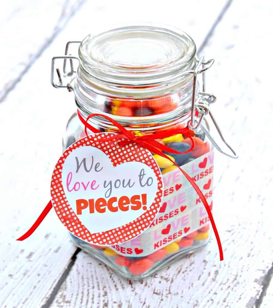 We Love You to Pieces! Gift in a Jar