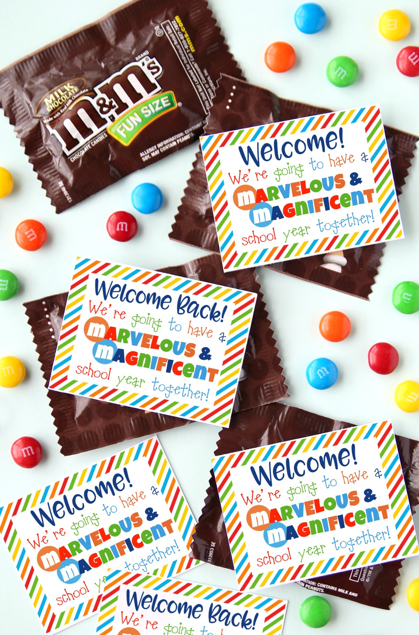 Student Welcome Gift {Free Printable