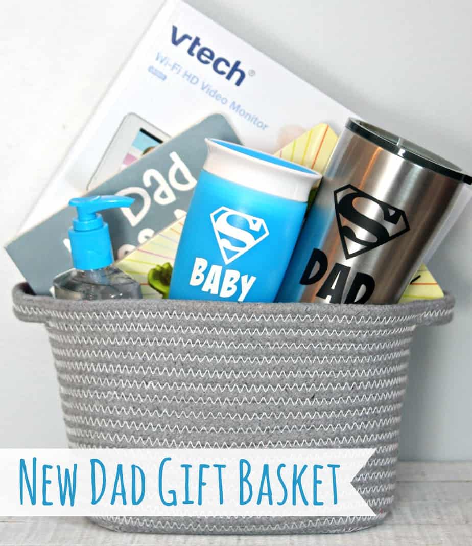 New Dad Gift Basket - Happy-Go-Lucky
