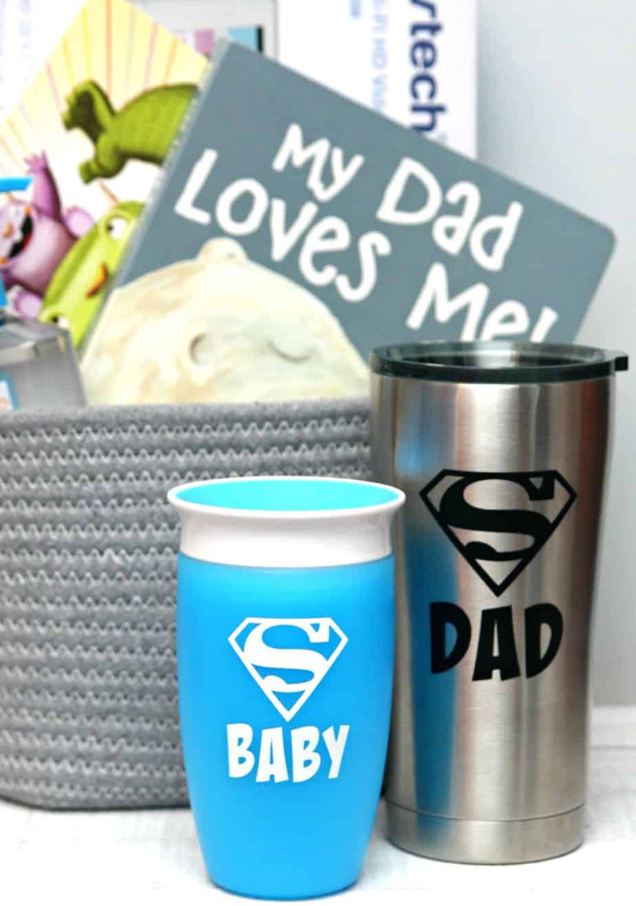 New Dad Gift Basket - Happy-Go-Lucky