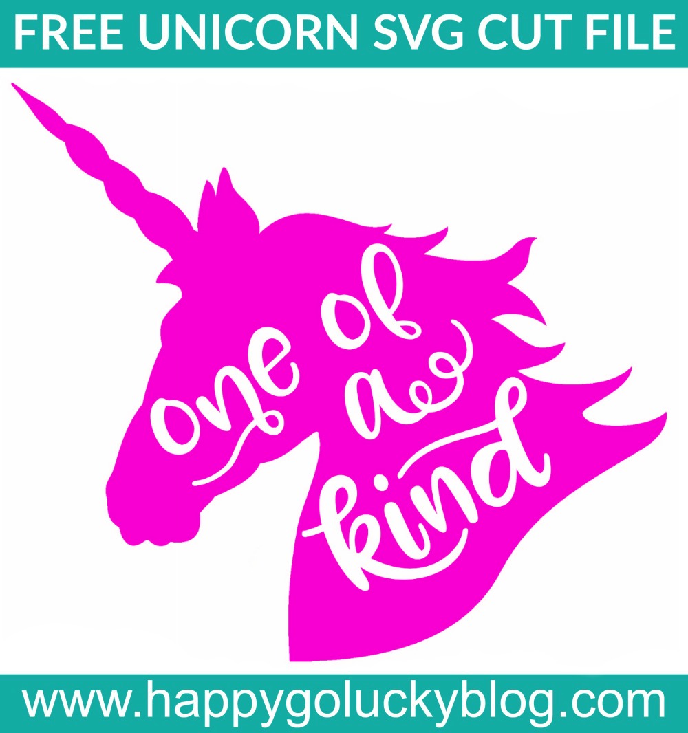 Decorate School Supplies With This Fun Unicorn Cut File Happy Go