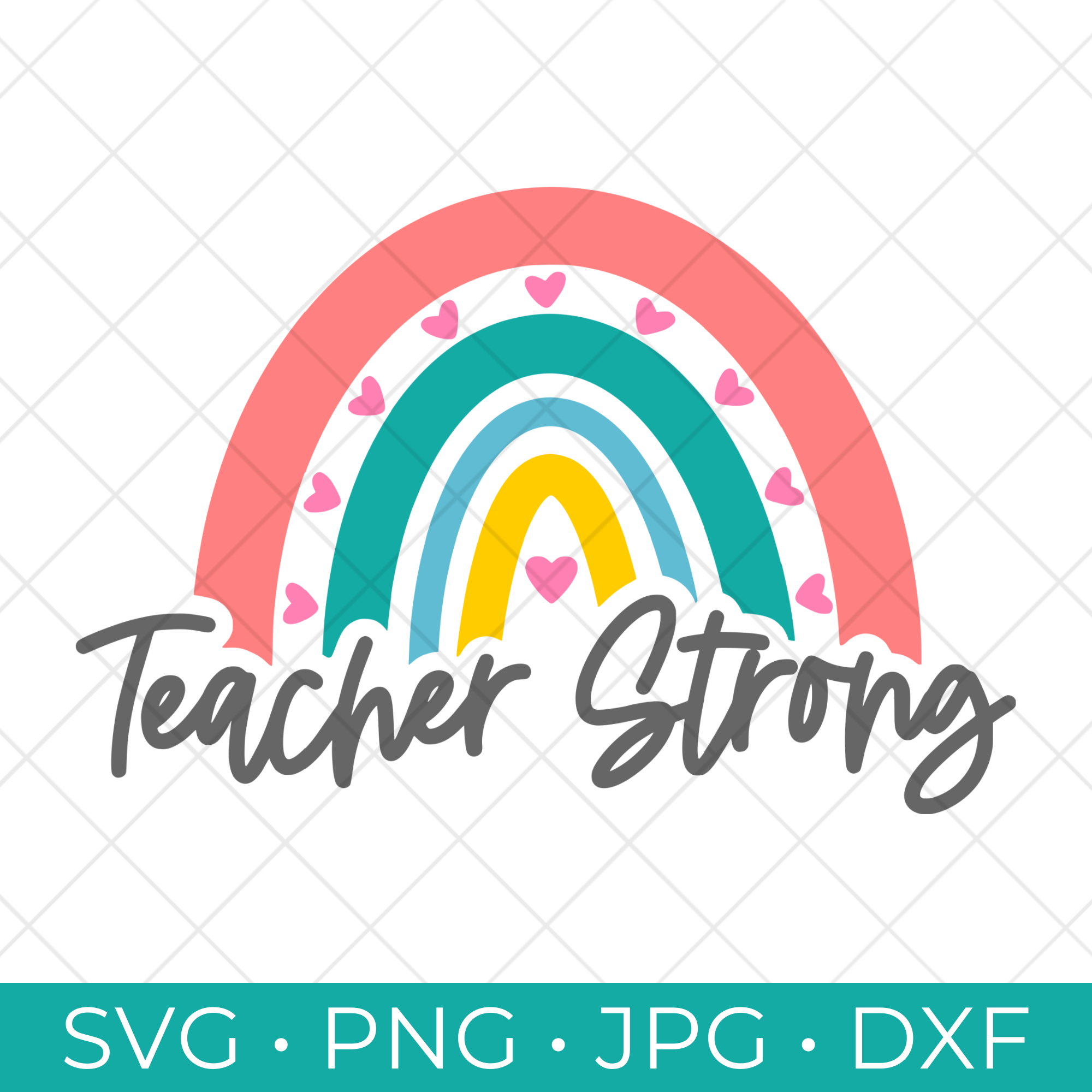 Teacher Rainbow Svg Free - 103+ SVG File for DIY Machine